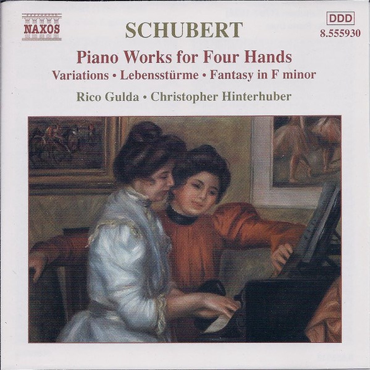Rico Gulda & Christopher Hinterhuber - Schubert: Piano Works For Four Hands (CD)