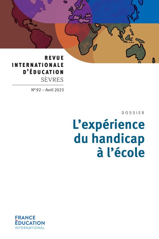 L'expérience du handicap à l'école - Revue 92 - cover