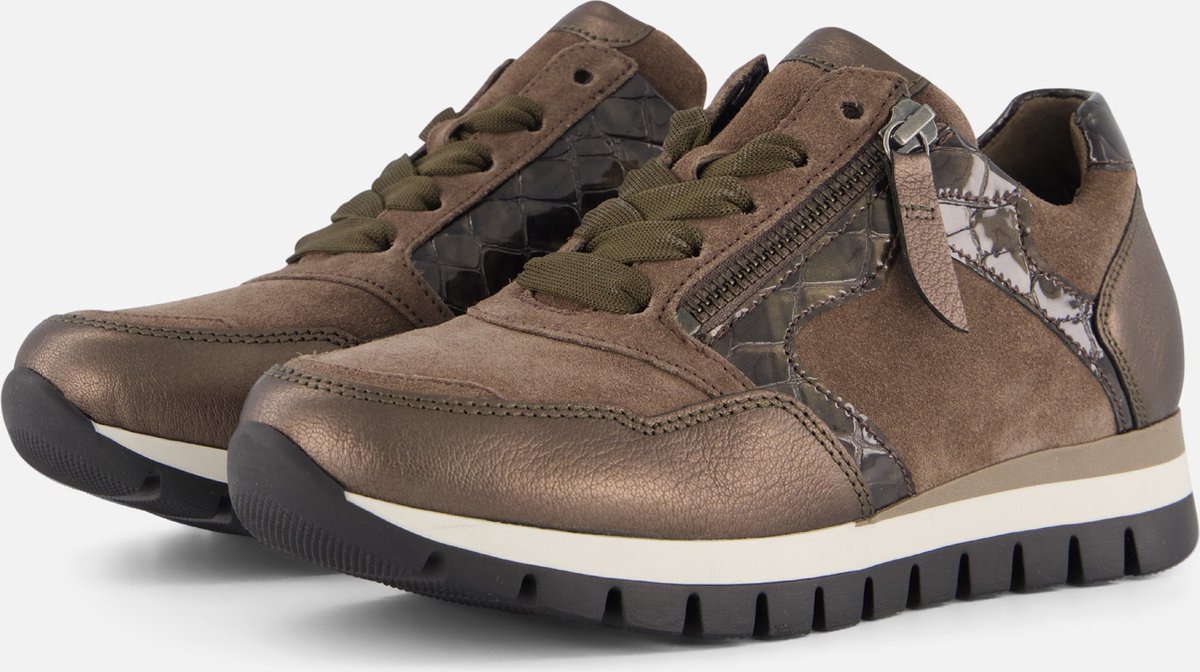 Gabor Gabor Dames Sneakers bruin Maat 39 Dames Sneakers bruin Maat 39 bol
