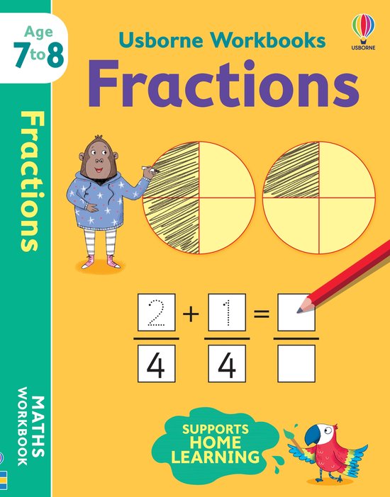 Foto: Usborne workbooks usborne workbooks fractions 7 8