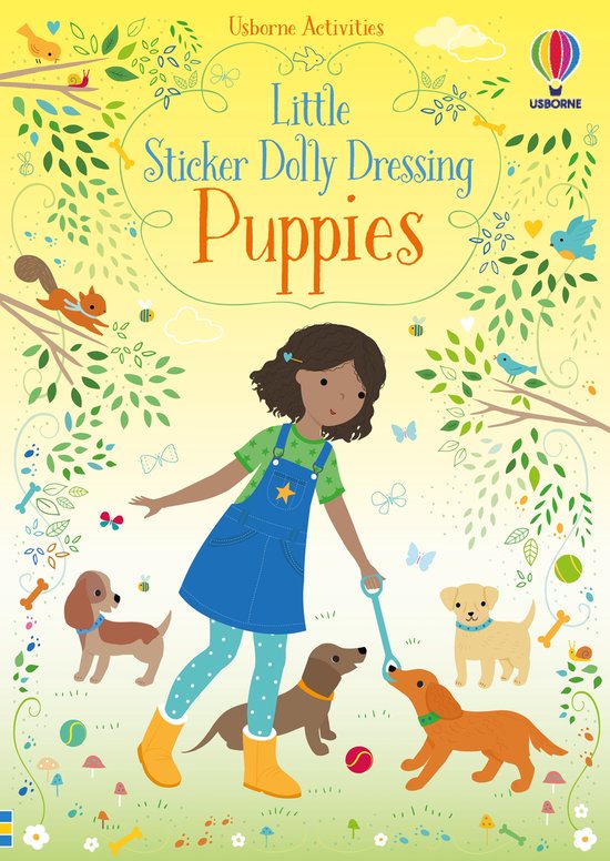 Little Sticker Dolly Dressing Puppies - cover