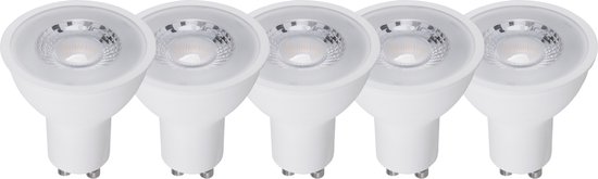LED's Light GU10 LED Spotjes - Warm wit licht - 4W/50W - 345 lm - 5PACK