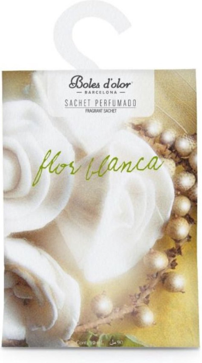 Boles d’ Olor Geurzakje Flor Blanca 4 stuks