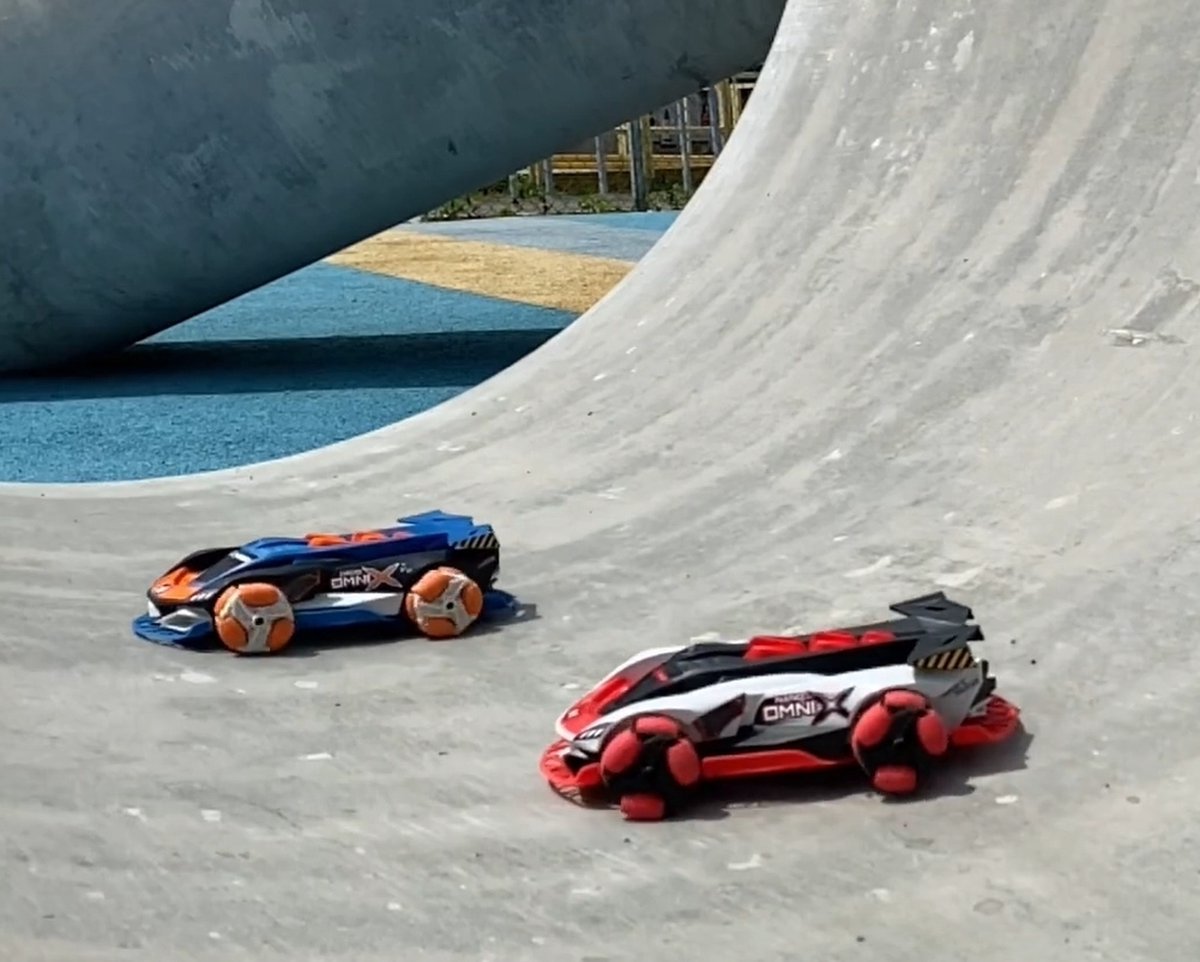 Nikko RC Auto Nano Omni X Galactic Rood Bestuurbare Auto - 14km/h - Spint 360 Graden & Coole Stunts - vanaf 6 Jaar- 20 cm — afbeelding 12