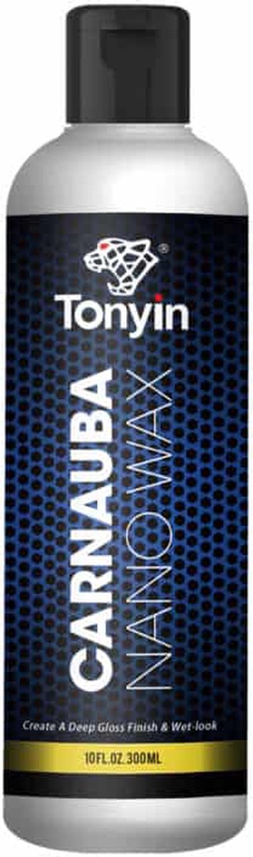 TONYIN | Carnauba nano wax | 300ml | Diepe glans | Wet look | Hoogglans | Auto detailing | Vuitafstotend | Langdurige bescherming