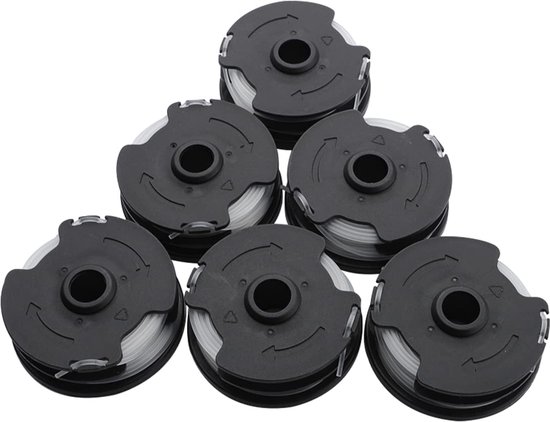 Lot De 6 Bobines De Rechange Pour Débroussailleuse Sans Fil Parkside Prta 20 Li C3 Ian351753 92394506