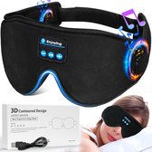 Bluetooth 3D Slapen Oogmasker met Muziek - Draadloos en Wasbaar - Reizen, Yoga, Kantoor - Voor Volwassenen, Jongens en Meisjes
