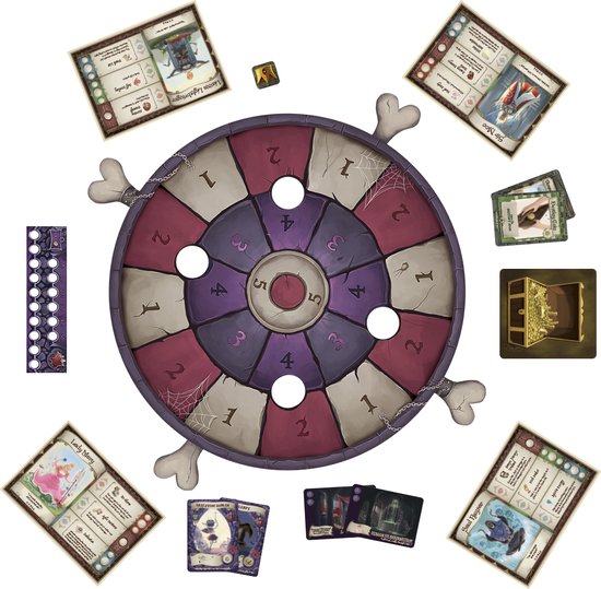 Dungeon Fighter in the Catacombs of Gloomy Ghosts - Jeu de société - Anglais - Horrible Guild