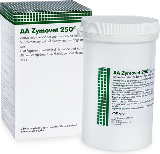 AA Zymovet 250 Pancreaspoeder - 250 gram