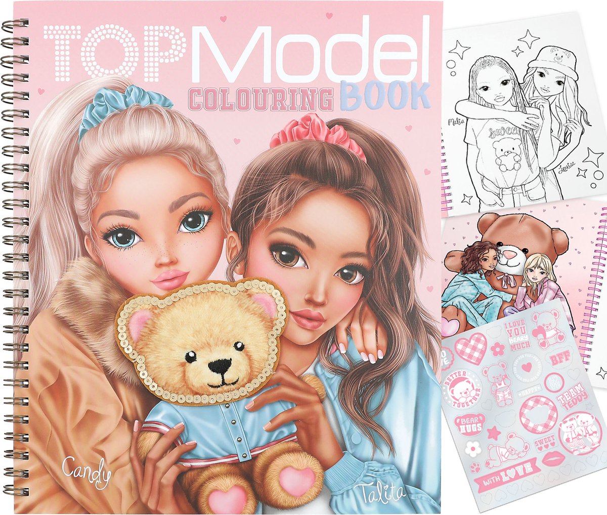 TOPModel kleurboek TEAM TEDDY