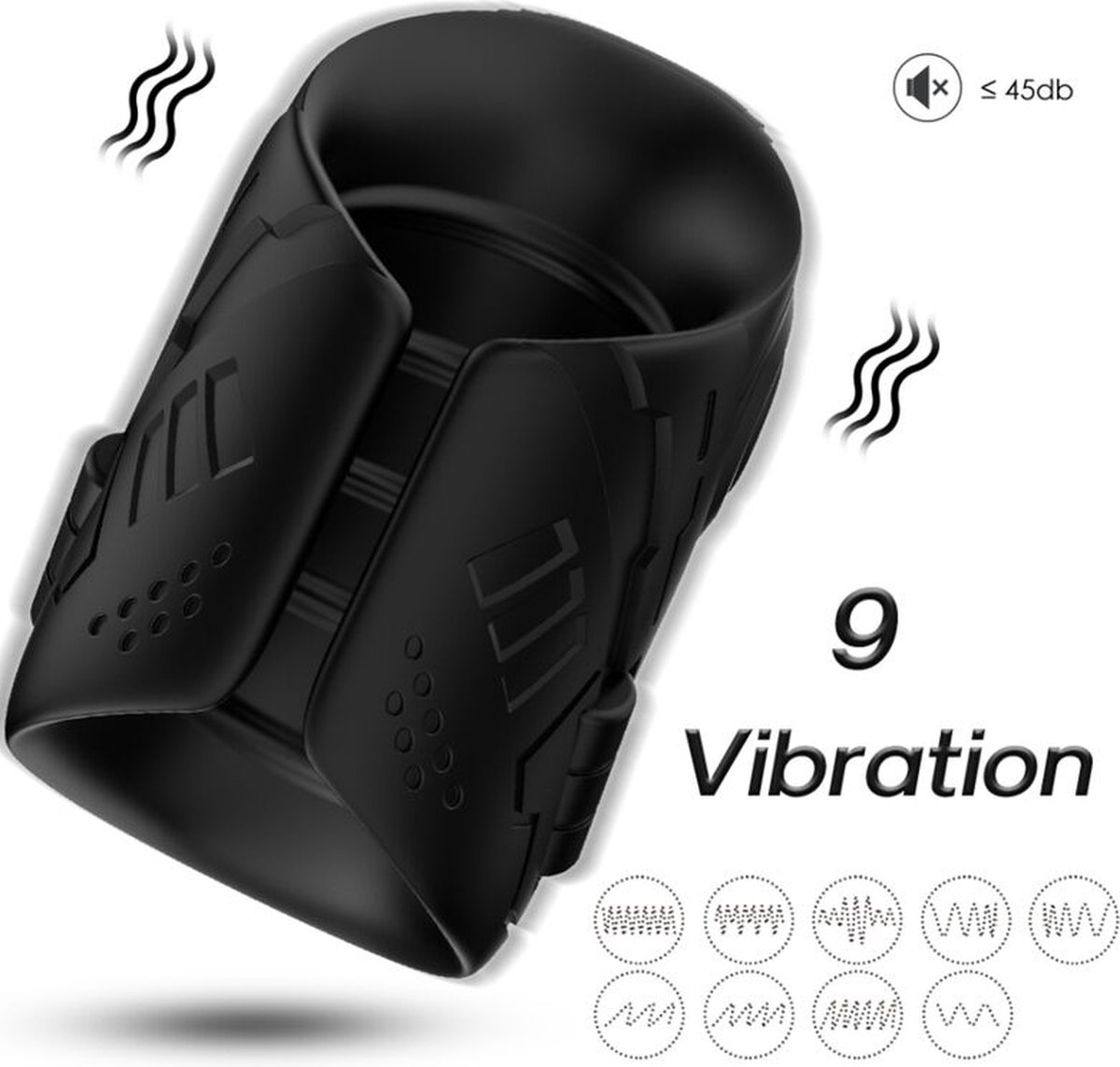 Goedkoopste ARMONY - MASTURBATOR & VIBRATOR BLACK | MASTURBATOR | MANNEN MASTUBATOR | SEKSSPEELTJES VOOR MANNEN | SEX TOYS VOOR MANNEN | SEKSSPEELTJES | SEX TOYS | POCKET PUSSY