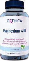 Orthica Magnesium-400 - hoge dosering - 120 tabletten
