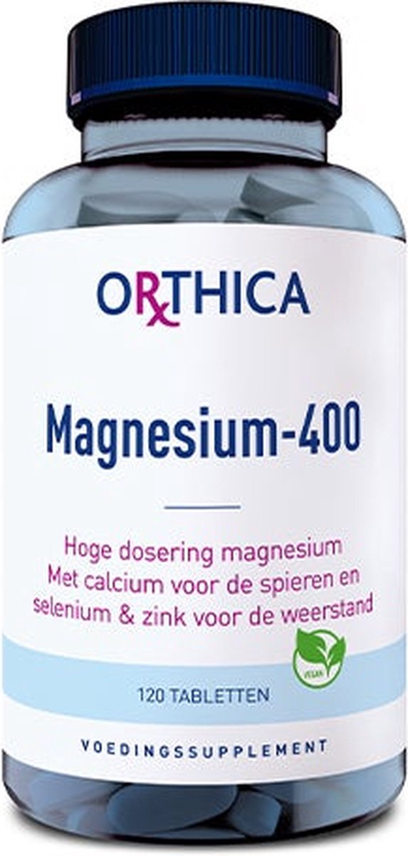 Goedkoopste Orthica Magnesium-400 - hoge dosering - 120 tabletten