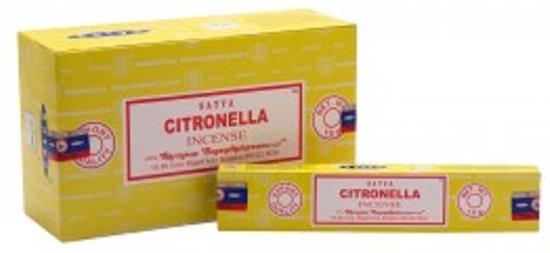 Satya Wierook Citronella - Citronella wierook - (12 pakjes)