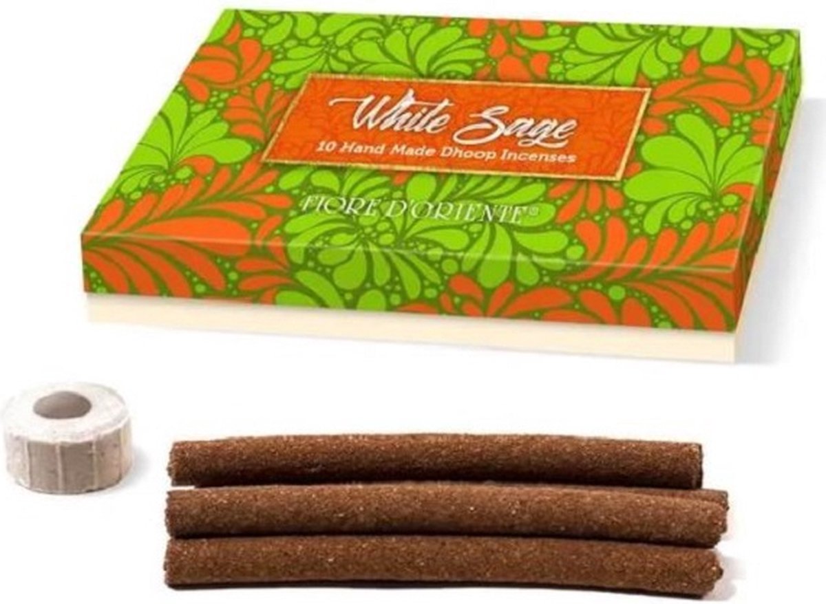Fiore d'Oriente - Dhoop wierook - Witte salie - White Sage