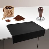 Siliconen Espresso Tamping Mat met Hoek Rand Ondersteuning Pad voor Barista Accessoires - Koffie Sabotage