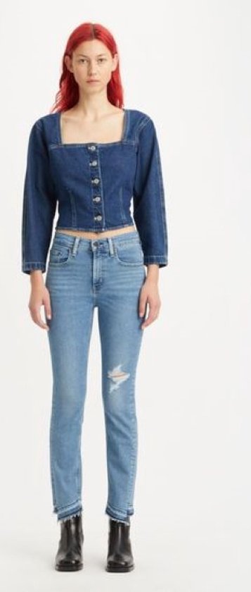 Levi s 724 Jeans Dames High rise Twisted inseam maat 31 34 bol