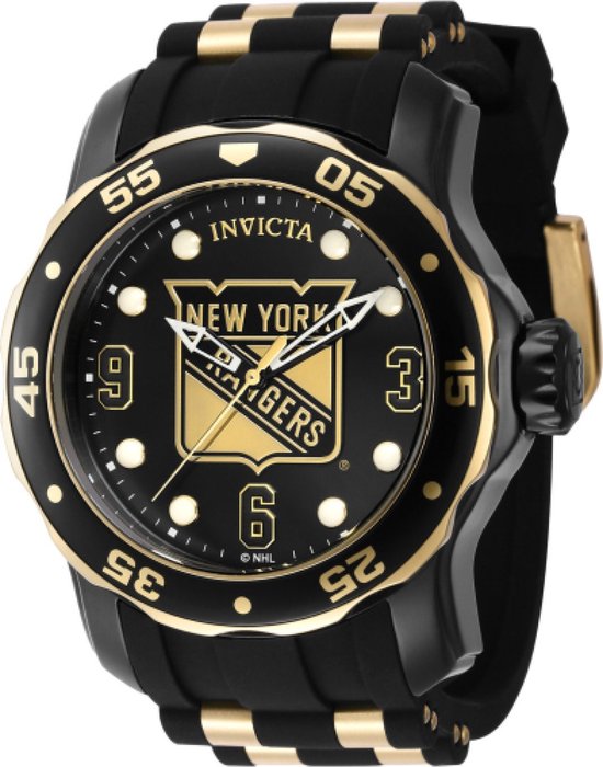 Invicta NHL - New York Rangers 42324 Quartz Herenhorloge - 48mm