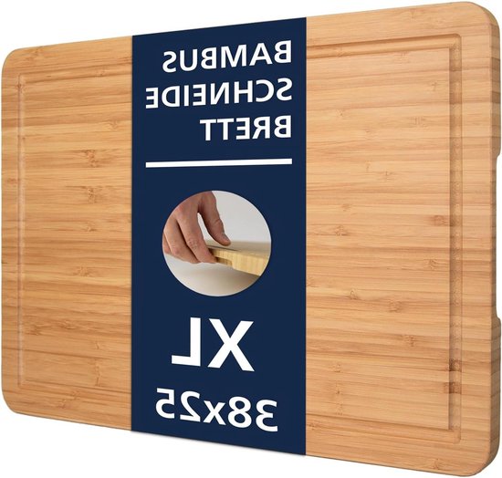 GRÄWE® 6 pieces meat plates with bamboo juice chute (/) 25