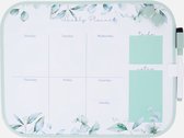 Magnetisch Weekplanner en Whiteboard - Marker & Magneten - Groen