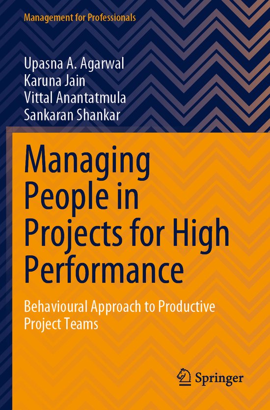Management for Professionals- Managing People in Projects fo ... - cover