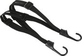 Somstyle Sangles Sangles d'arrimage rapide universelles - 60 CM - Sangle de bagage avec crochet - Spider - Zwart