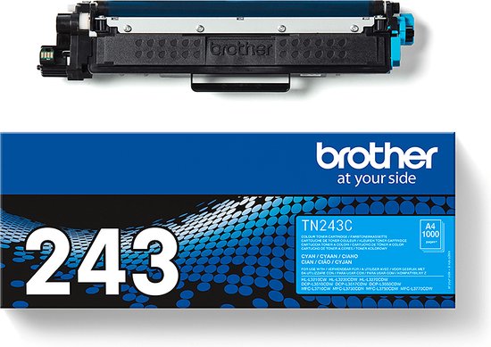 Brother TN-243C Cartouche de toner 1 pièce(s) Original Cyan