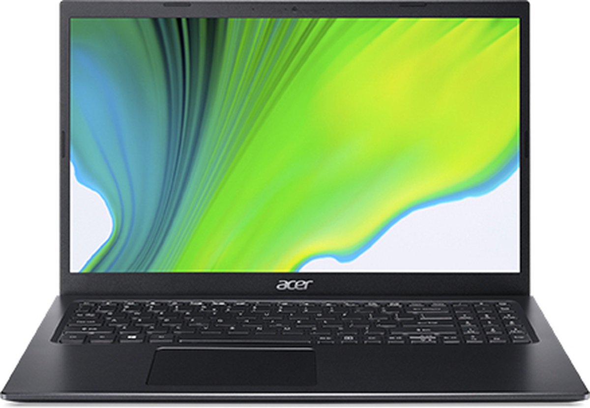 Acer Aspire 5 A515-56-57DM Notebook 39,6 cm (15.6") 1920 x 1080 Pixels Intel® 11de generatie Core™ i5 8 GB DDR4-SDRAM 256 GB SSD Wi-Fi 6 (802.11ax) Windows 10 Home Zwart