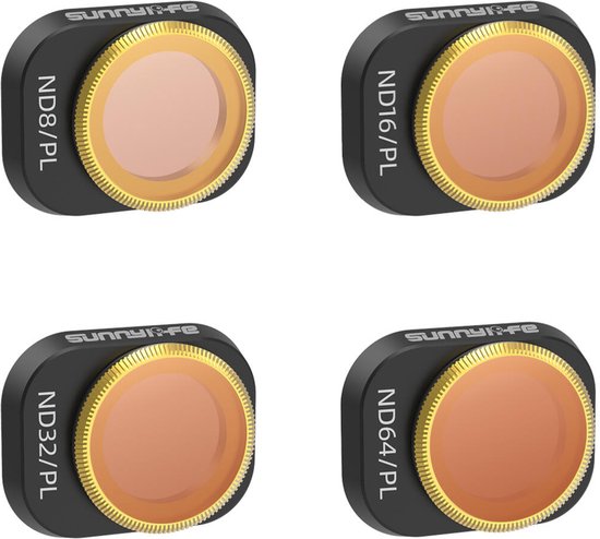 5 Verschillende Filtersets voor de DJI Mini 4 Pro
