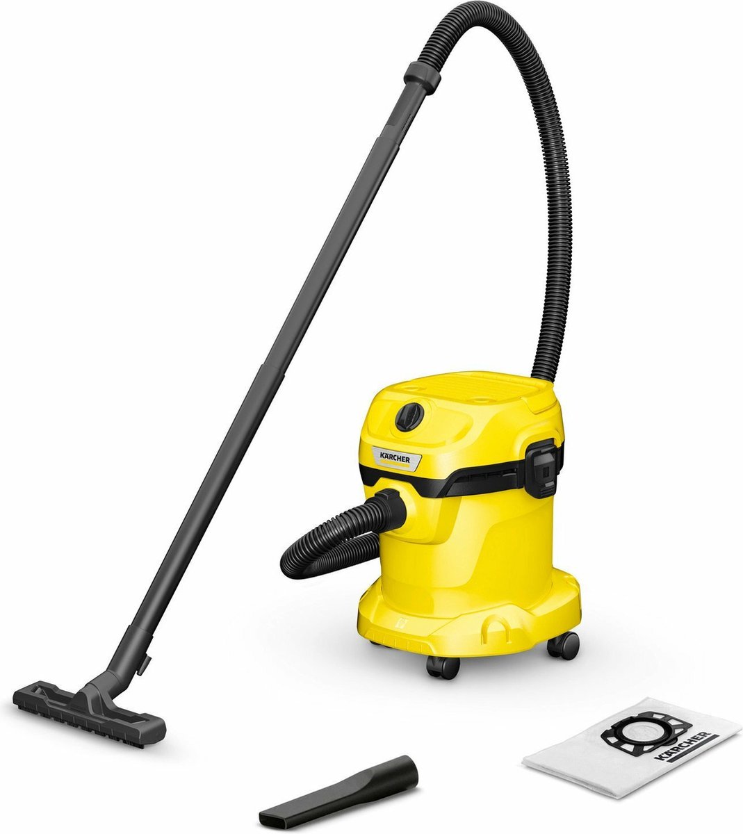 Karcher WD 2 Plus V-15/4/18 - Workshop Stofzuiger - 1000 W - 15L - Compact