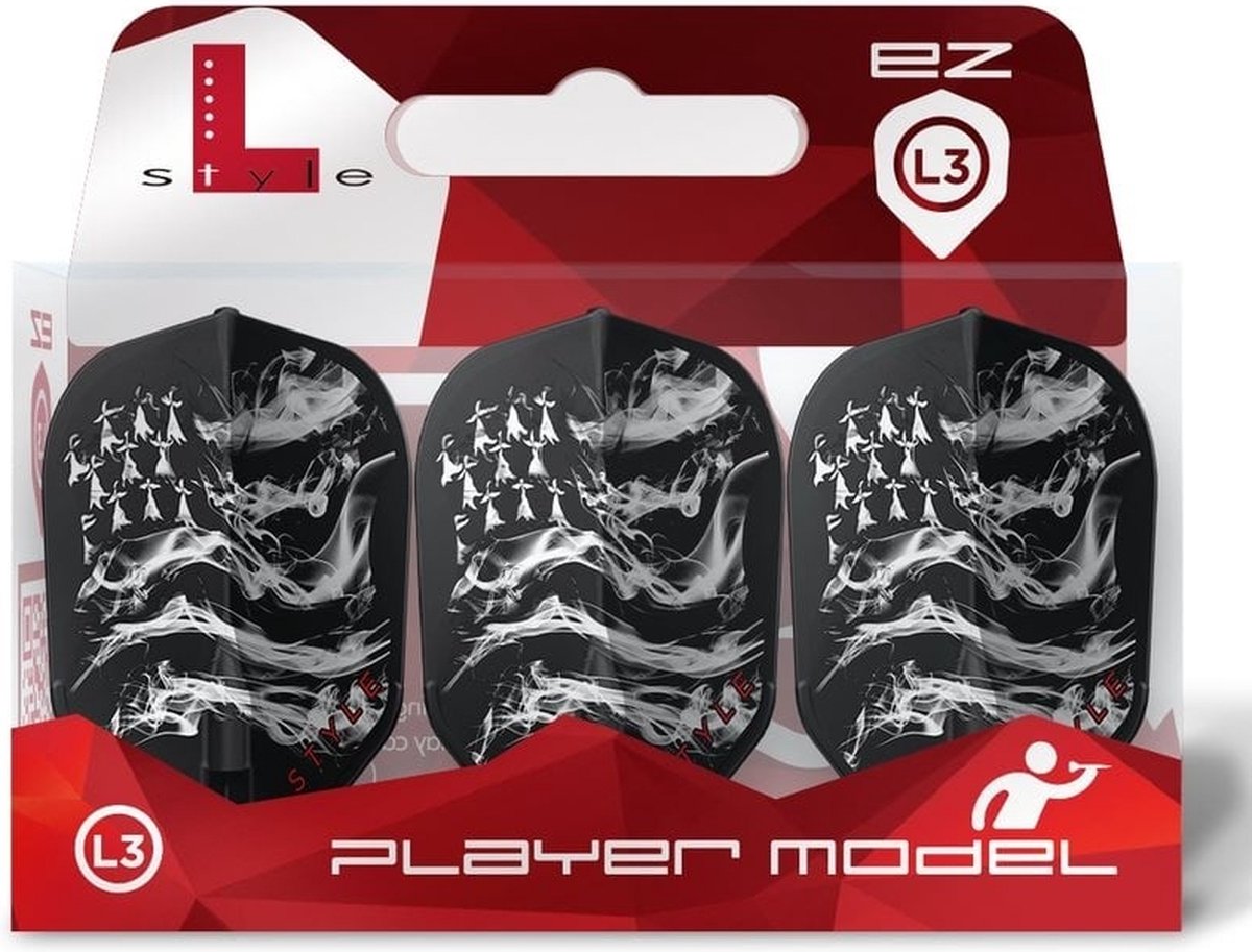 L-Style L-Style EZ L3 Thibaut Tricole Black V2 - Dart Flights