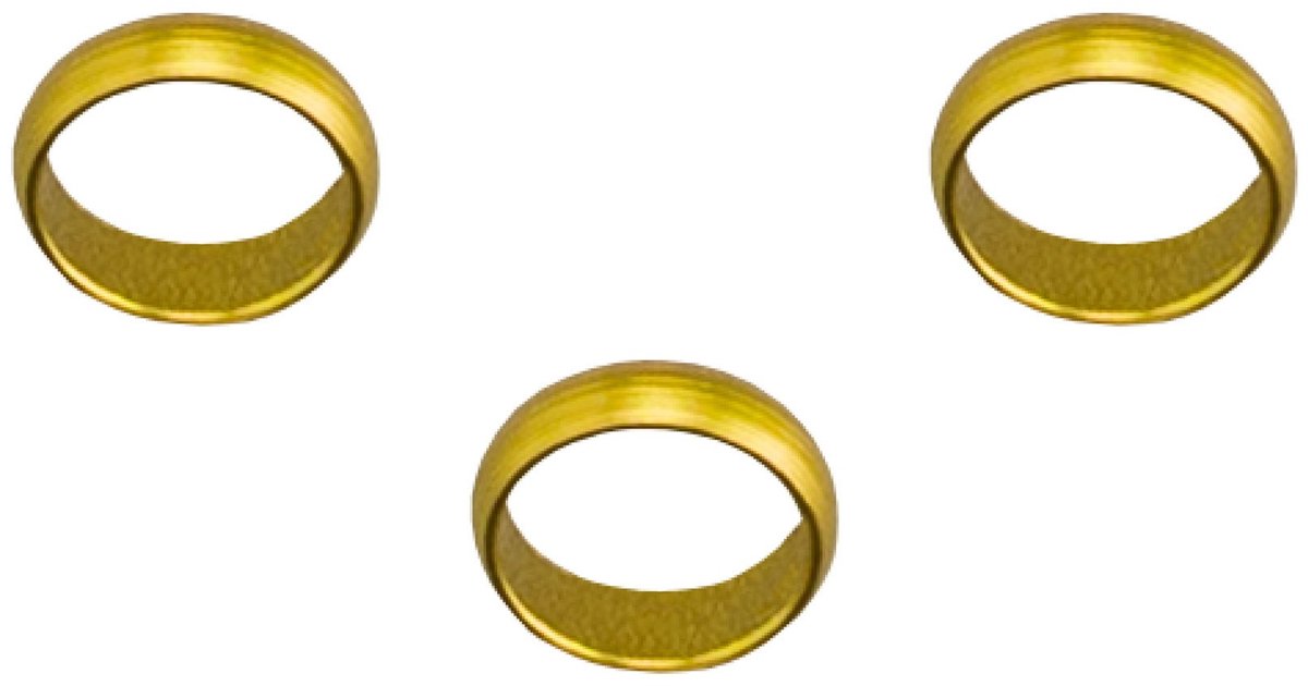 KOTO Aluminium Flight Lock Rings Gold