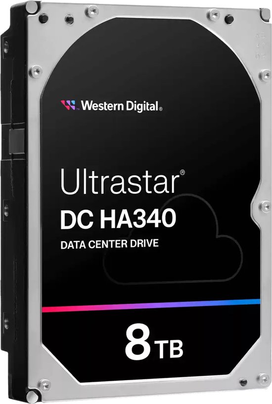 Western Digital Ultrastar 0B47078 interne harde schijf 8 TB 7200 RPM 256 MB 3.5" SATA — afbeelding 2