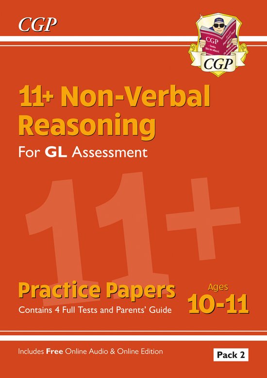 11+ GL Non-Verbal Reasoning Practice Papers: Ages 10-11 Pack ... - cover