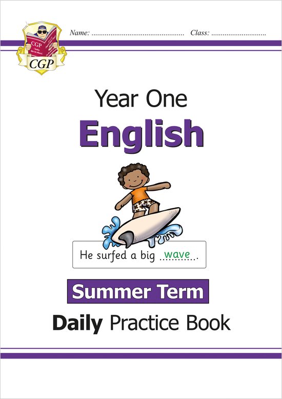 New KS1 English Daily Practice Book: Year 1 - Summer Term - cover