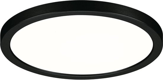 Paulmann Pannello LED Areo Angolare 8W – Lampada Da Soffitto 3000K, IP44, Dimmerabile, Nichel Opaco