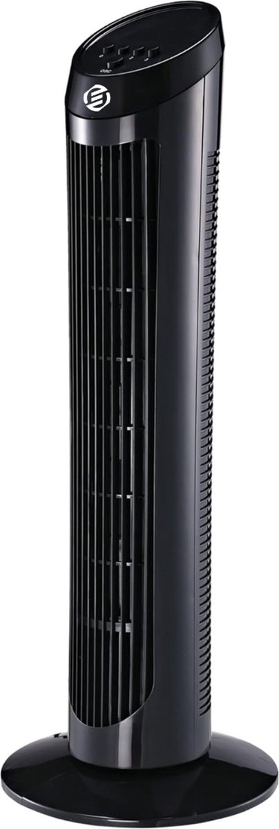 Equivera Torenventilator - Staande Ventilator met Afstandsbediening - Kolomventilator - Verschillende Snelheden - Timer - Ventilator Staand