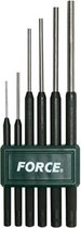 6pc Pin punch set-Doorslag-Force
