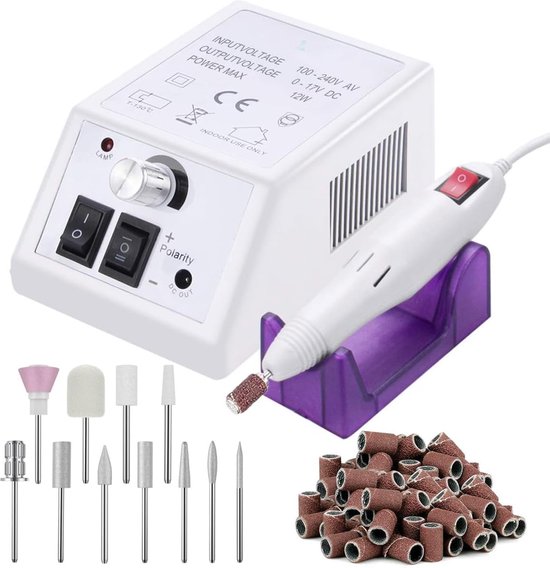 Set de pédicure électrique - Set de pédicure professionnel - Set de Set de pédicure - Appareil de pédicure