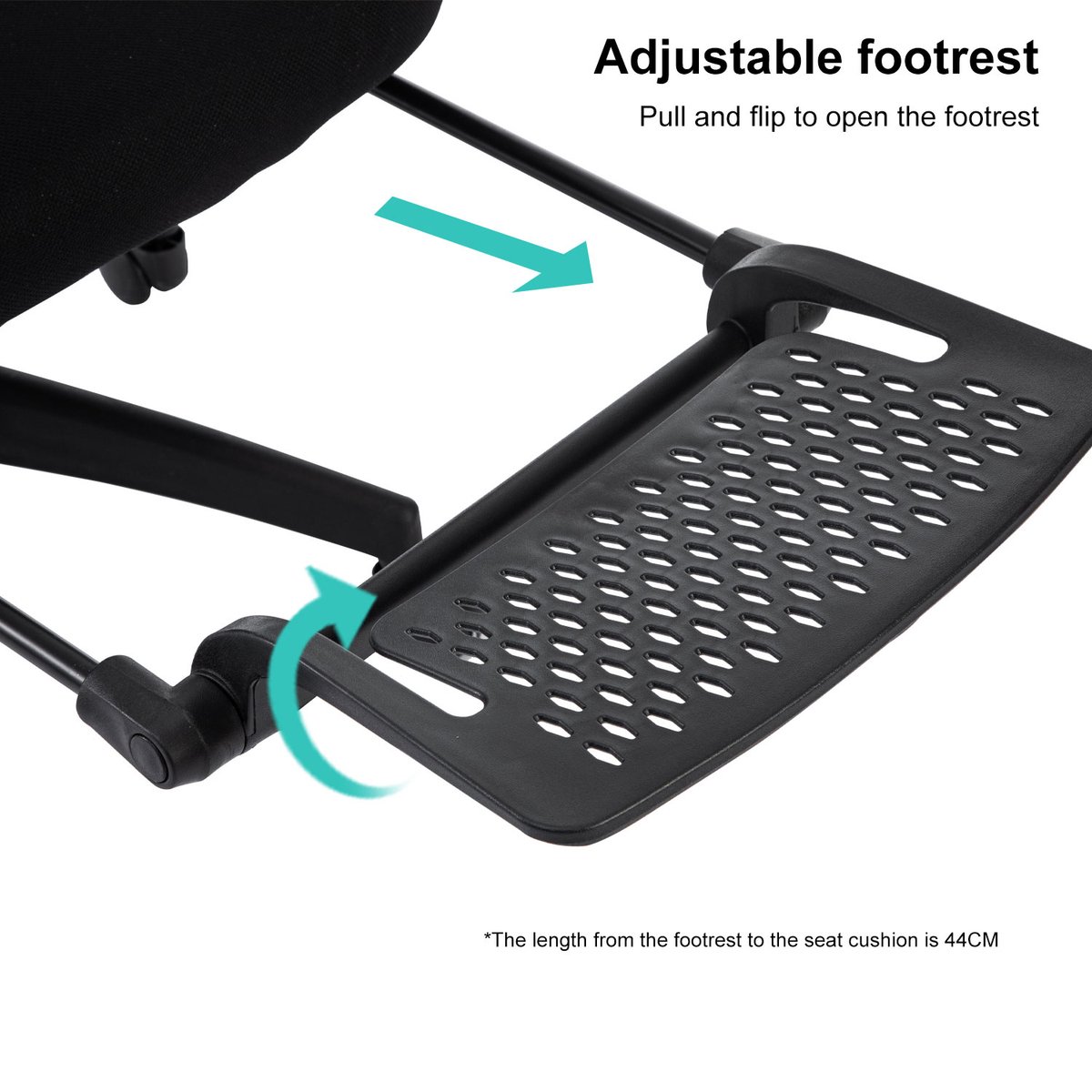 OFMOTRA Seven Comfort Ergonomische Bureaustoel met - afbeelding 3