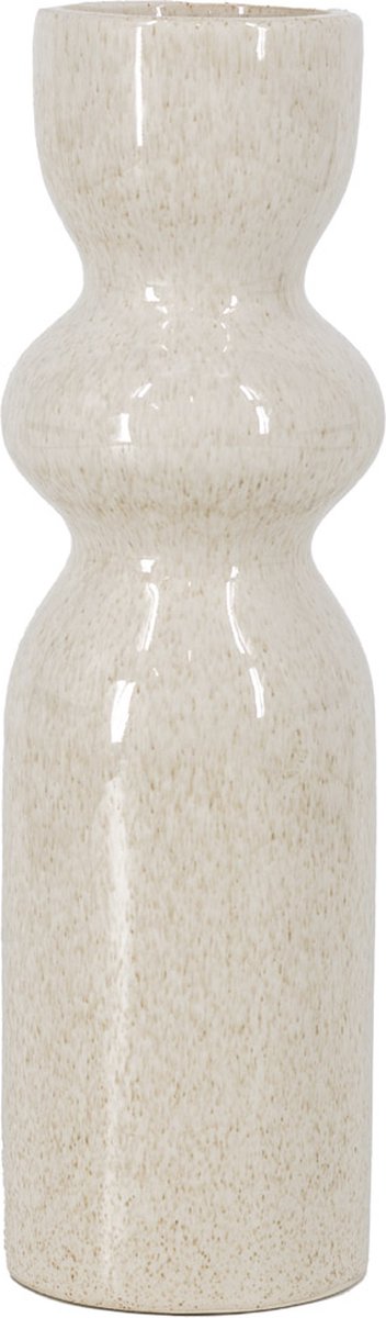 homebound by ky Aardewerk vaas beige | bloemenvaas