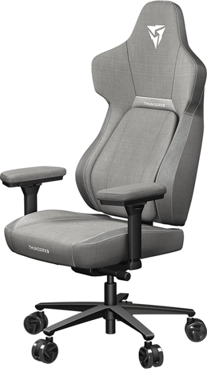 ThunderX3 CORE Moderner Gaming-Stuhl, Ergonomisch, SYNC6 Sechsfache Verstellbarkeit, CORED.RDY 360 Technologie, Abnehmbares Kopfstutzenkissen, Vielseitige 3-in-1 Fußstutze, Rot