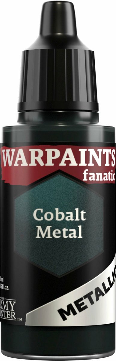 The Army Painter Warpaints Fanatic Metallic: Cobalt Metal - 18ml - Acrylverf