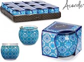 Geurkaars 3x Aqua