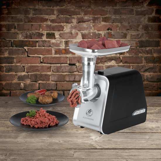 AAOBOSI Electric Meat Grinder [3000W MAX] with LED