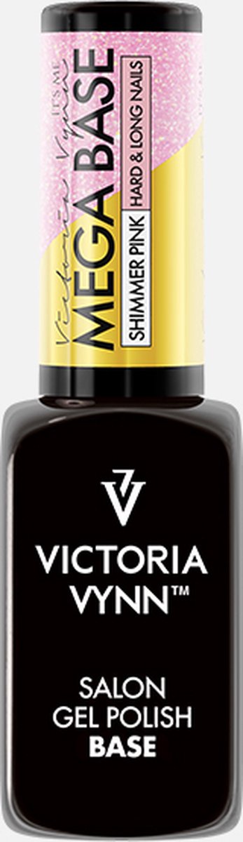 Goedkoopste Nieuw! Victoria Vynn – Mega Base Shimmer Pink 8 ml - rubberbase roze glitters - gellak - gelpolish - gel - lak - polish - gelnagels - nagels - manicure - nagelverzorging - callance
