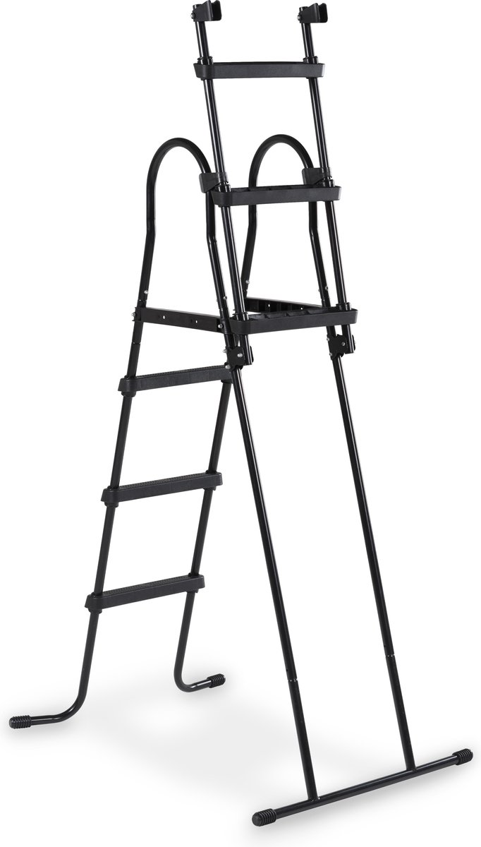 EXIT Zwembad Frame Pool Zwembadtrap - Zwembadladder - 91 - 107 cm  - 43 Inch - Zwart