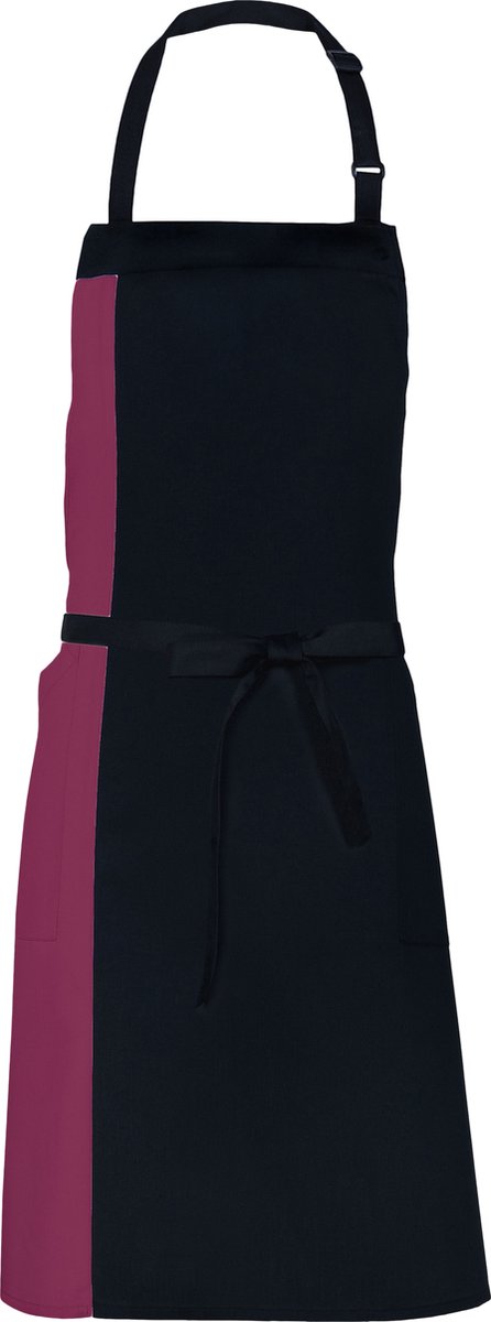 Duo schort - Burgundy - 85 x 72 cm - Link Kitchen Wear