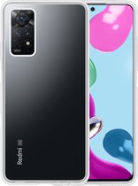 Coque Xiaomi Redmi Note 11 Pro Coque Arrière en Siliconen - Coque Xiaomi Redmi Note 11 Pro - Transparente