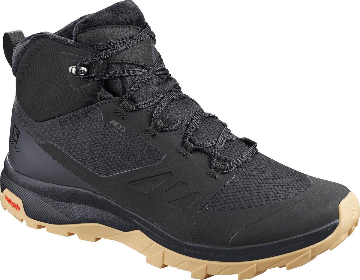 Salomon OUTsnap CSWP Wandelschoenen Mannen Ebony Zwart